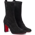 Ankle Boots Gena 85 mm Black Suede