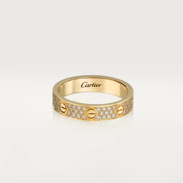 0106f33cd9bdce41265919e723a21c12.png LOVE WEDDING BAND, DIAMOND-PAVED - Image 1