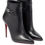 Ankle Boots So Kate 100 mm Black Calfskin Leather