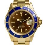 Rolex Submariner 1680/8 Tropical Dial yellow gold 40mm Mens Watch