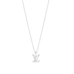 Large Pendant, White Gold And Diamonds