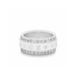 Les Gastons Vuitton Small Ring, White Gold