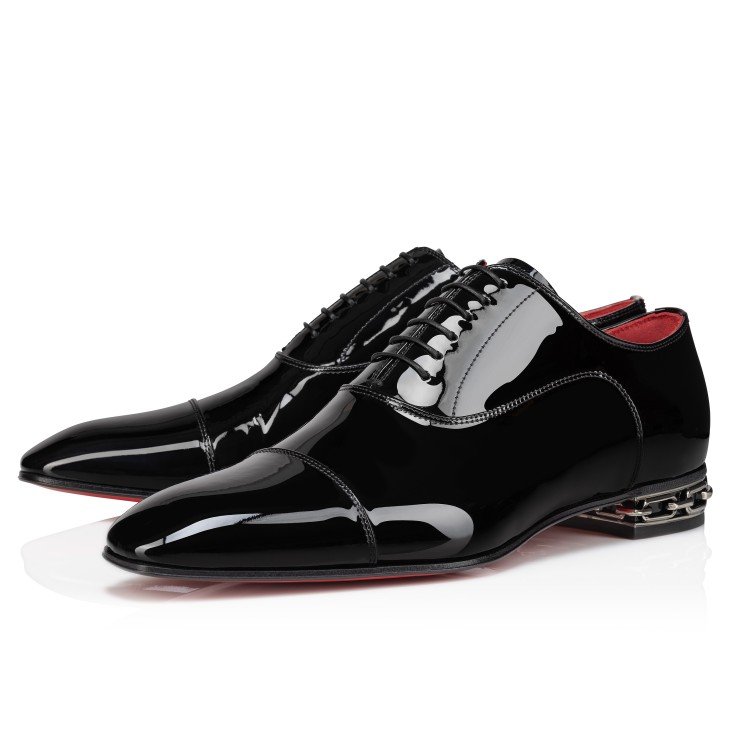 074c15e47a37422e9cb8b7705ef397e6.jpeg Greggy Oxfords Patent Leather Black Men - Image 1