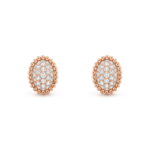 Perlée diamonds pavé earrings