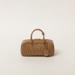 Arcadie matelassé nappa leather bag