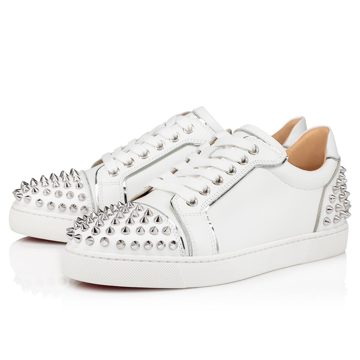 092d573cad864895838414373b5a48d2.jpg Vieira 2 Sneakers Calf Leather and Specchio Leather Bianco - Image 1