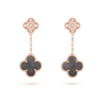 Magic Alhambra earrings, 2 motifs