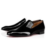 Dandelion Loafers Patent Calf Leather Black