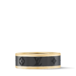 Les Gastons Vuitton Small Ring, Yellow Gold and Titanium
