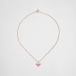 Eternal Gold pendant necklace in pink gold with diamonds