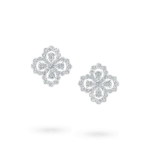 Diamond Loop Full Motif Diamond Earrings