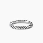 Cable Collectibles® Stack Ring Sterling Silver, 3mm