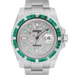 Rolex Submariner Date 116610LN Custom Diamond Stainless Steel 40MM Mens Watch