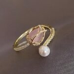 Faux Pearl Decor Ring