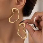 Structured Stud Earrings