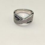 David Yurman Diamond Crossover Ring