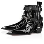 Chesteviss Low Boots Patent Leather Black