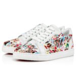 Fun Vieira Sneakers Patent Calf Comics Print Multicolor