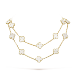 Vintage Alhambra long necklace, 20 motifs