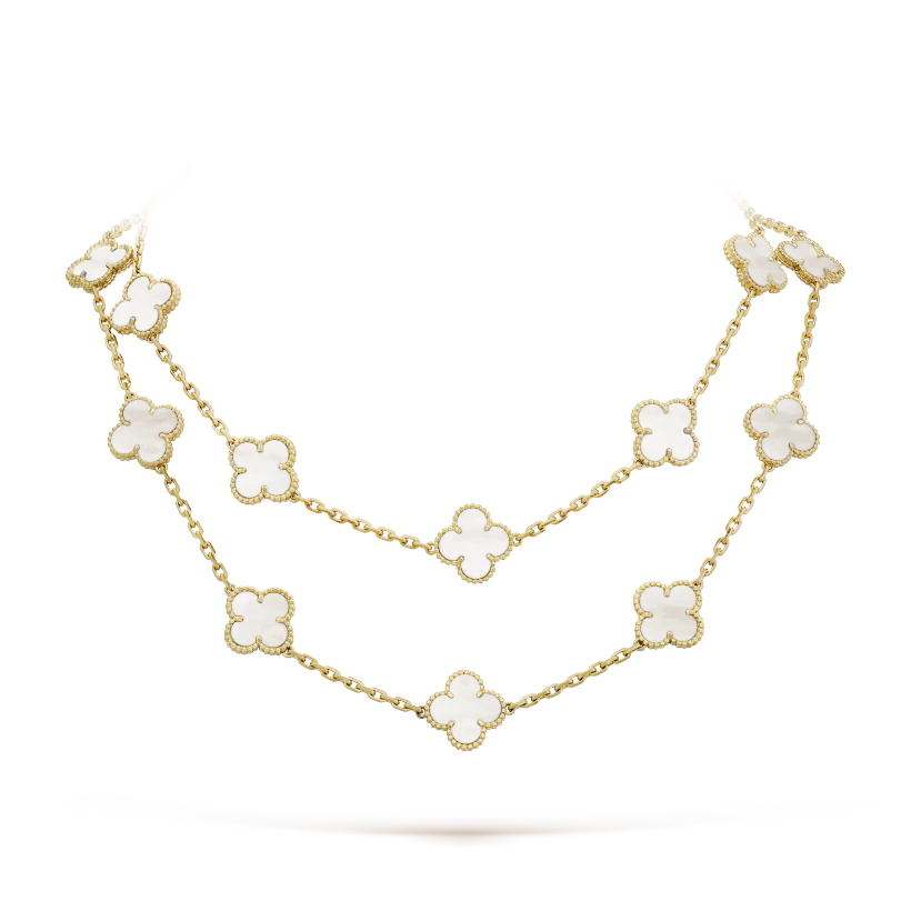 20cbd03d8436b0d344c3b9d0910673c5.png Vintage Alhambra long necklace, 20 motifs - Image 1