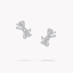Tilda’s Bow Classic Diamond Stud Earrings