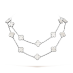 Vintage Alhambra long necklace, 20 motifs