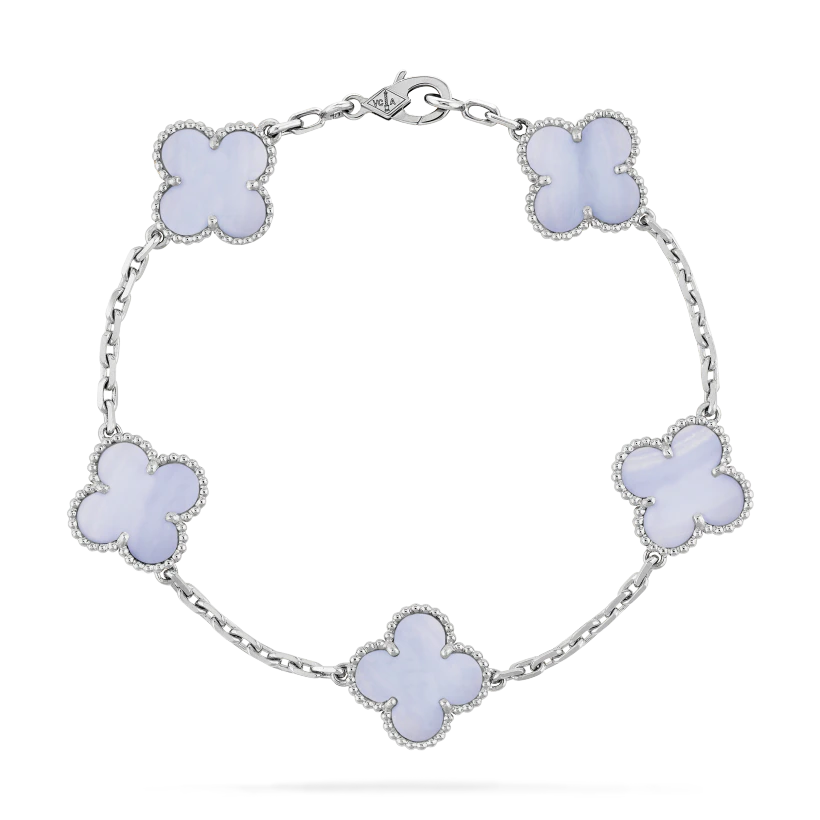 2274d828938e48c0c62763d7ef502c42.png Vintage Alhambra bracelet, 5 motifs - Image 1