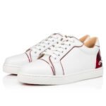 Fun Vieira Sneakers Calf Leather, Patent Calf Leather Psychic and Nappa Leather Bianco