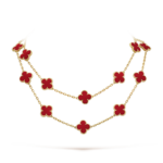 Vintage Alhambra long necklace, 20 motifs