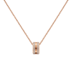 Elan Lumine Necklace Rose Gold