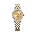 Rolex Lady-Datejust 31mm 279383RBR Champagne Roman Dial Yellow Rolesor Oyster Bracelet