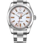 Rolex Milgauss 116400 Automatic White Dial 40mm Mens Watch