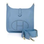 Evelyne PM Bag Blue De Nord Clemence Gold