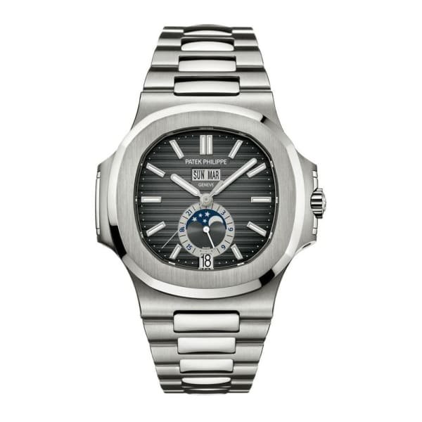 3383f3065c4f9c649b7212f7a67726f0.jpeg Patek Philippe Watches Nautilus Mens Stainless Steel 5726/1A-001 - Image 1
