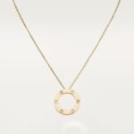LOVE NECKLACE, 3 DIAMONDS