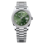 Rolex Day-Date 40mm 228396TBR-0020 Green Roman Dial