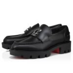 CL Moc Lug Loafers Calf Leather Black