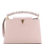 Capucines Bag Leather with Python PM
