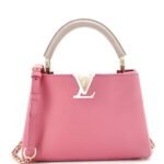 Braided Chain Capucines Bag Taurillion Leather BB