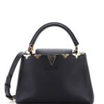 Capucines Bag Leather with Embellished Detail PM