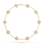 Vintage Alhambra necklace, 10 motifs
