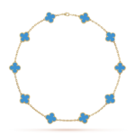 Vintage Alhambra necklace, 10 motifs