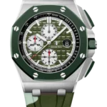 A&P OFFSHORE Khaki Green Camouflage Dial CHRONOGRAPH 44mm