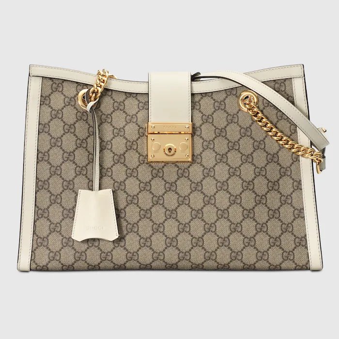 3cfc2deeb9f9e3a2a6336e367e5e9343.jpeg PADLOCK MEDIUM SHOULDER BAG - Image 1