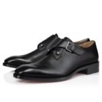 Chambelimonk Derbies Lace-ups Calf Leather Black Men