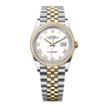 Rolex Datejust 36mm 126283 White Dial Jubilee Bracelet Watch