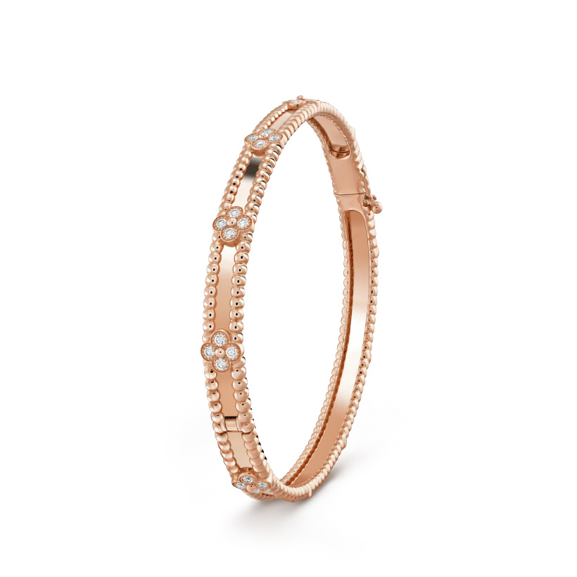 3ecac502e8ed437d3f0a68500340d1f6.png Perlee sweet clovers bracelet, medium model - Image 1