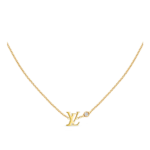 Idylle Blossom Pendant, Yellow gold and diamond