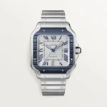 Cartier Santos Blue PVD Bezel WSSA0047