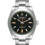 Rolex Milgauss 116400GV Stainless Steel Black Dial 40MM Mens Watch